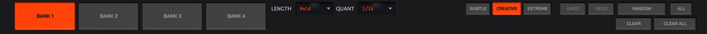 Rangée banks et outils