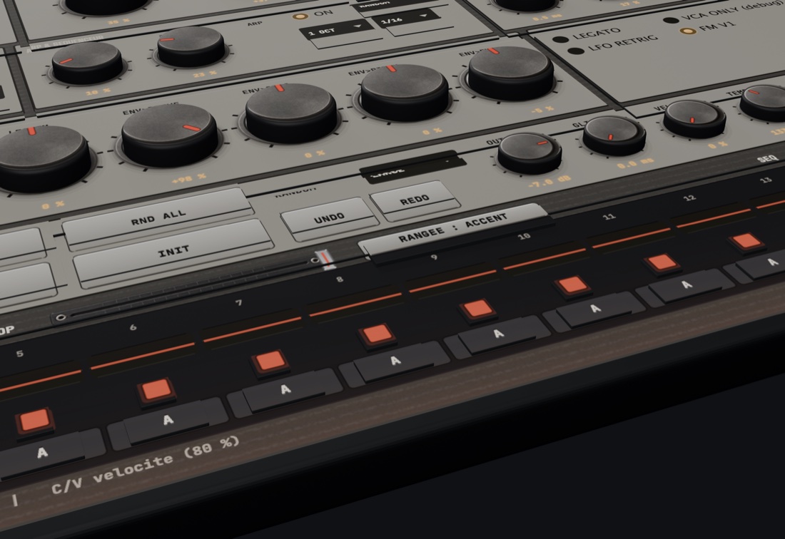 The 32-step sequencer